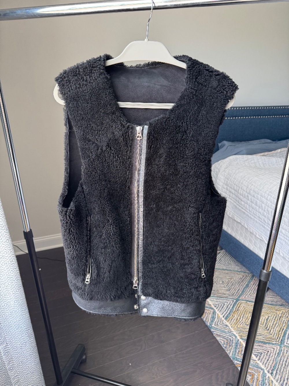 ACNE STUDIOS sheepskin vest